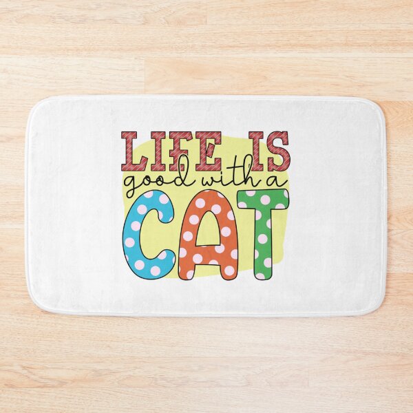 Item preview, Life Is Good With A Cat, Cat Life Is Perfect, Grumpy Old Man -  Funny   designed and sold by MICKEYdesignss.