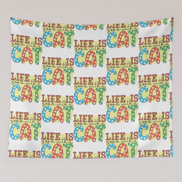 Item preview, Life Is Good With A Cat, Cat Life Is Perfect, Grumpy Old Man -  Funny   designed and sold by MICKEYdesignss.