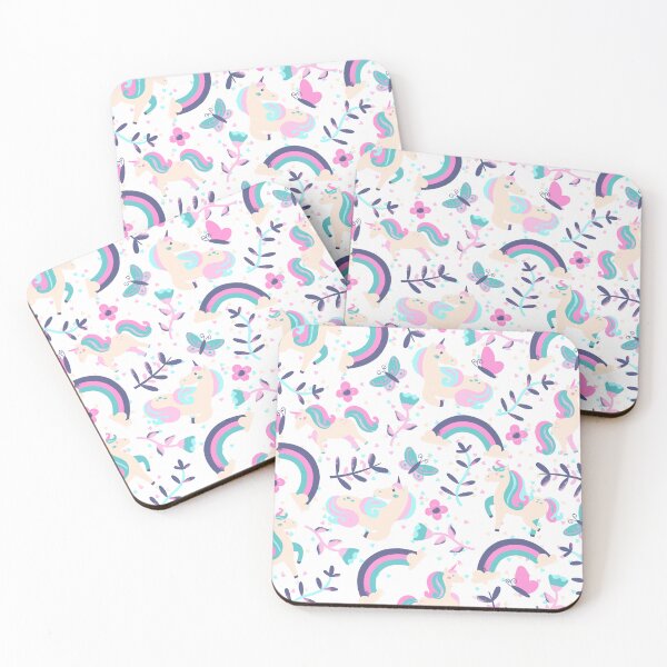 Item preview, Unicornia - Unicorns' Dreamland (pink) designed and sold by Dorina Larsdotter.