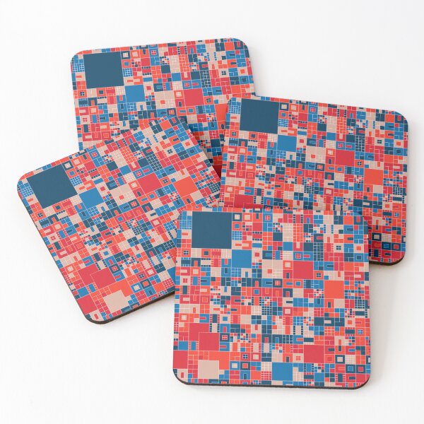 Item preview, Squares 22 designed and sold by genpythonart.