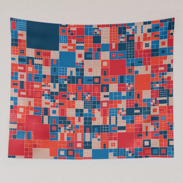 Item preview, Squares 22 designed and sold by genpythonart.