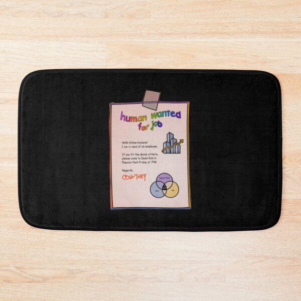 Item preview, Human wanted for job  Dead end   designed and sold by NerdyArtyGoods.
