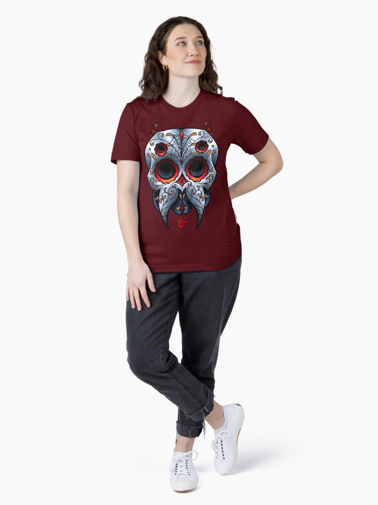 Thumbnail 4 of 7, Essential T-Shirt, Sugarskull Spider designed and sold by jabwai.