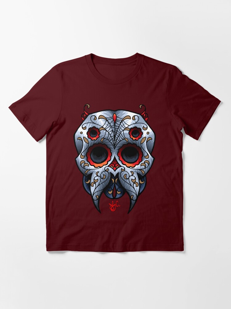 Thumbnail 3 of 7, Essential T-Shirt, Sugarskull Spider designed and sold by jabwai.