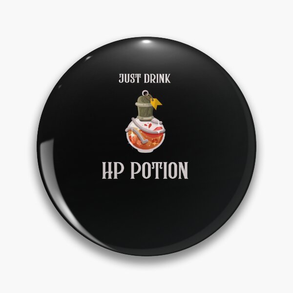 Item preview, just drink hp potion funny game shirt designed and sold by loscustom1949.