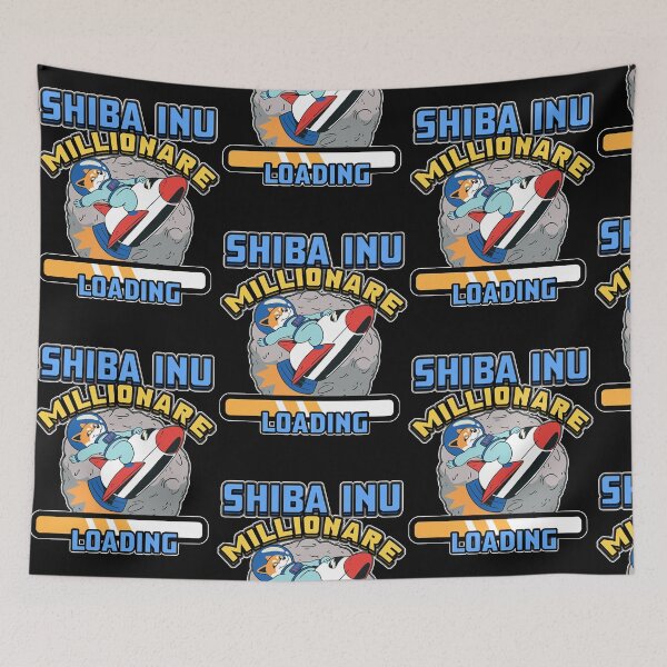 Item preview, Shiba Inu Millionare Loading Cryptocurrency Shib Army  designed and sold by KyleStaff82779.
