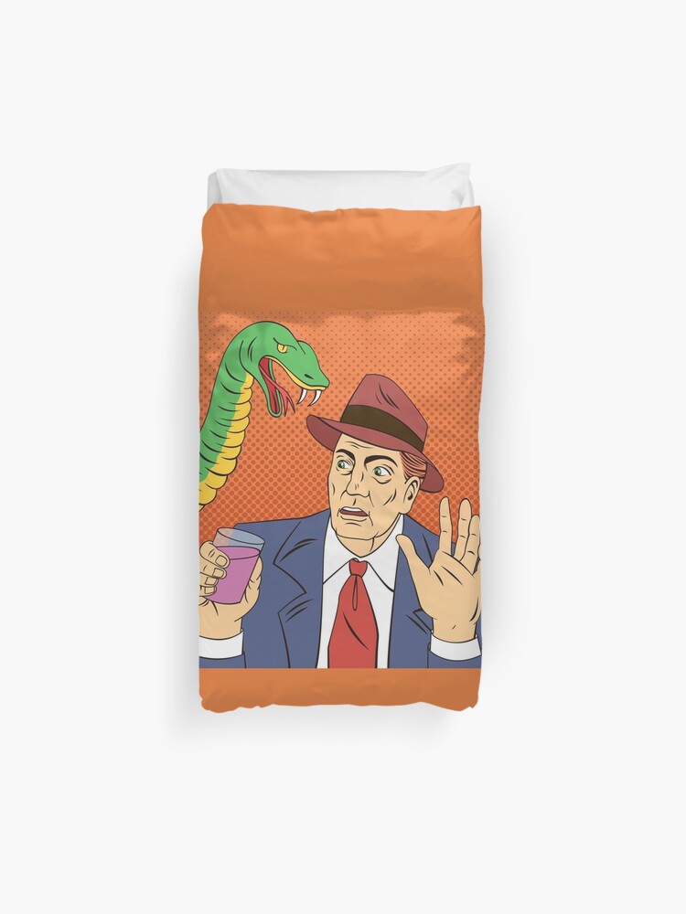 Man With Glass Of Wine Stop Drinking Alcohol Snake Alcohol