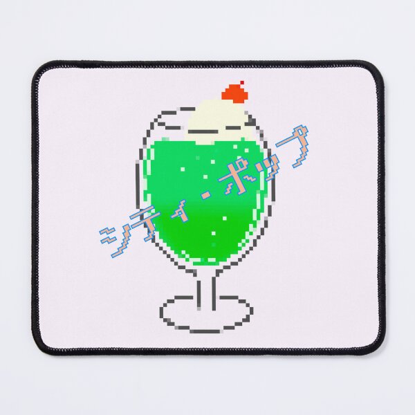 Item preview, Japanese City Pop Melon Soda Pixel Kawaii Retro designed and sold by Marinaaa010.