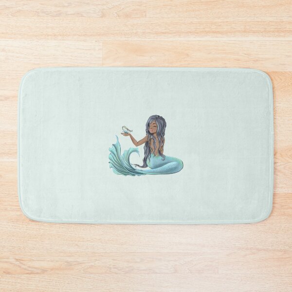Item preview, Animal Rescue Butterfly Save Oceans Girl Mermaid  Illustration designed and sold by CreativeBu.