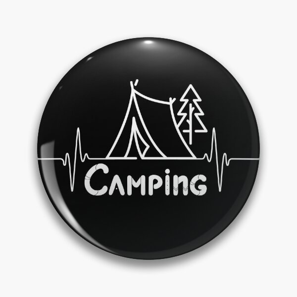 Item preview, [CAMPING] Camping Heartbeat designed and sold by slicksdesigns.