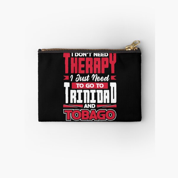 Item preview, Trinidad and Tobago Flag Trinidadian I Dont Need Therapy designed and sold by ShopTheStyle.