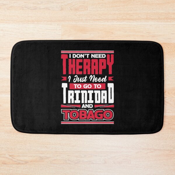 Item preview, Trinidad and Tobago Flag Trinidadian I Dont Need Therapy designed and sold by ShopTheStyle.