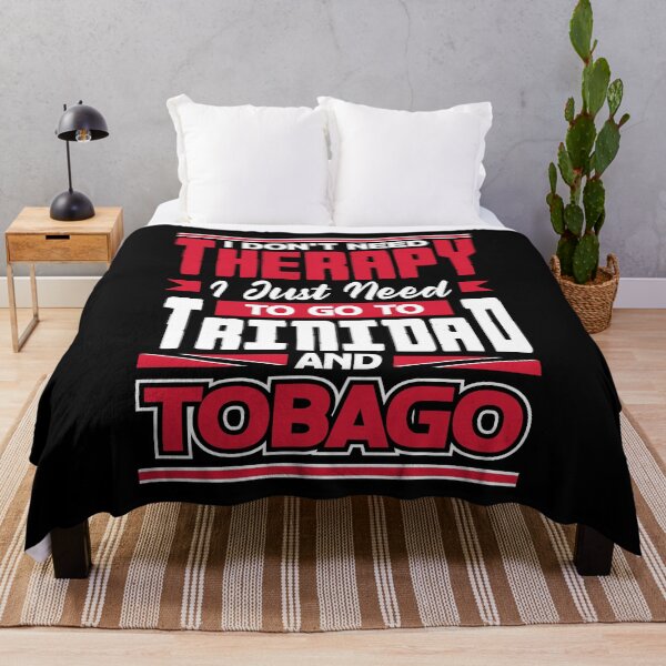 Item preview, Trinidad and Tobago Flag Trinidadian I Dont Need Therapy designed and sold by ShopTheStyle.