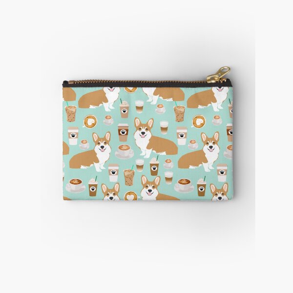 Item preview, Corgi welsh corgi coffee iced latte food dog dogs dog breed dog pattern pet friendly designed and sold by PetFriendly.