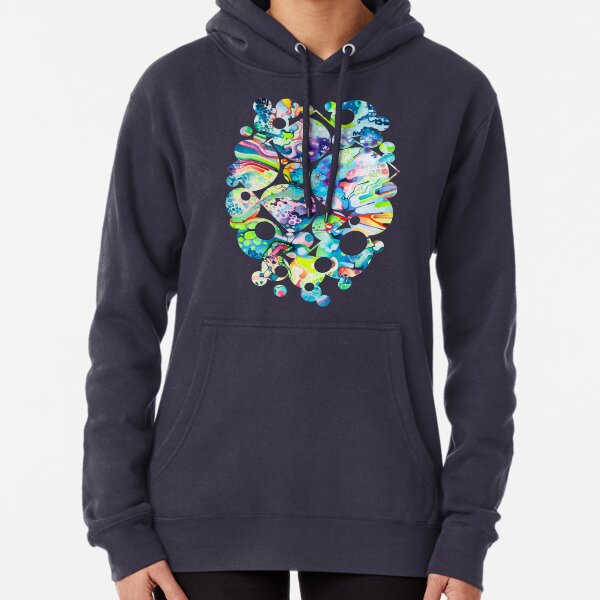 Parts of Reality Were Missing, But Which Parts? - Watercolor Painting Pullover Hoodie