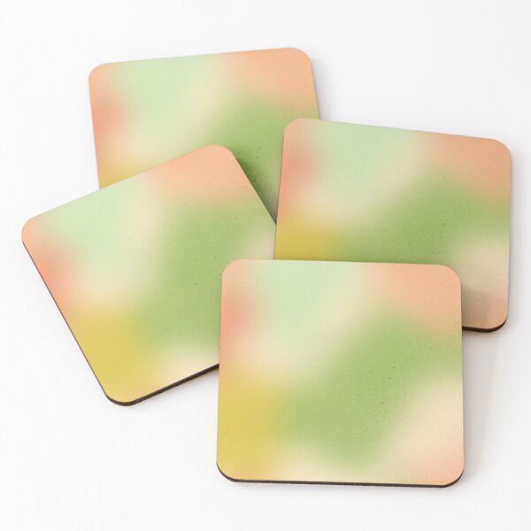 Item preview, Modern and stylish bright and pastel colors gradient from peach to light green. designed and sold by helga-wigandt.