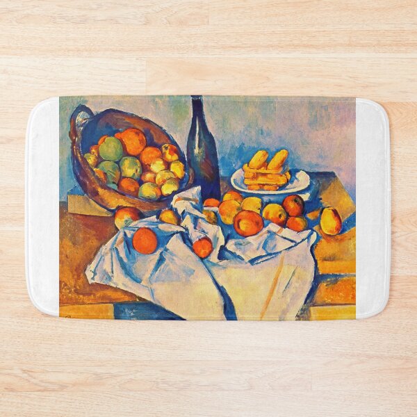 Aperçu de l'œuvre The Basket of Apples by Paul Cezanne - digital recreation créée et vendue par NickoPrints.