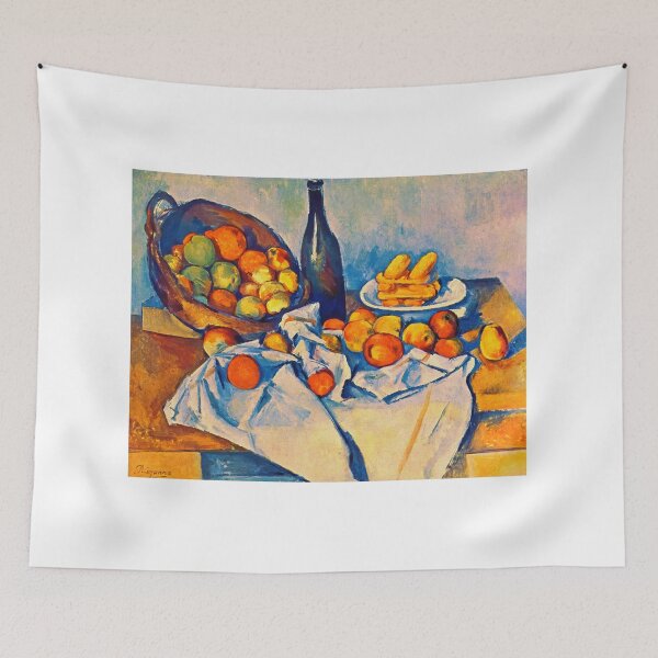 Aperçu de l'œuvre The Basket of Apples by Paul Cezanne - digital recreation créée et vendue par NickoPrints.
