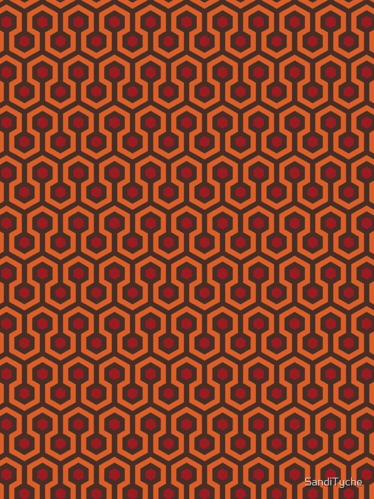 REDRUM Overlook Hotel Carpet Stephen King's The Shining by SandiTyche