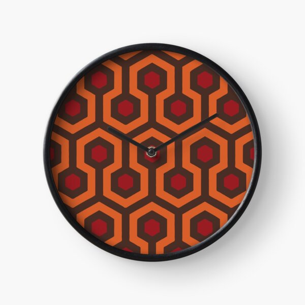REDRUM Overlook Hotel Carpet Stephen King's The Shining Clock