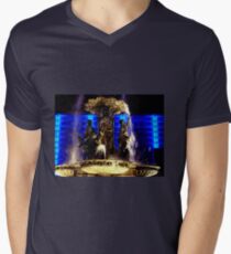 Fountain Lights Men's V-Neck T-Shirt