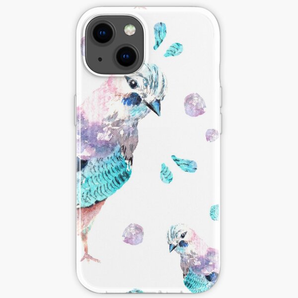 Blue Birds iPhone Soft Case