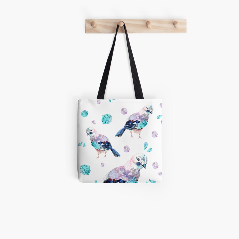Blue Birds Tote Bag