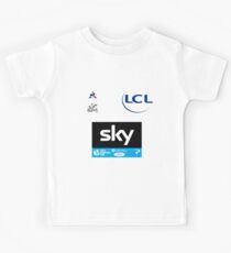 Team Sky Yellow Jersey 2017 - Le Tour De France Kids Tee