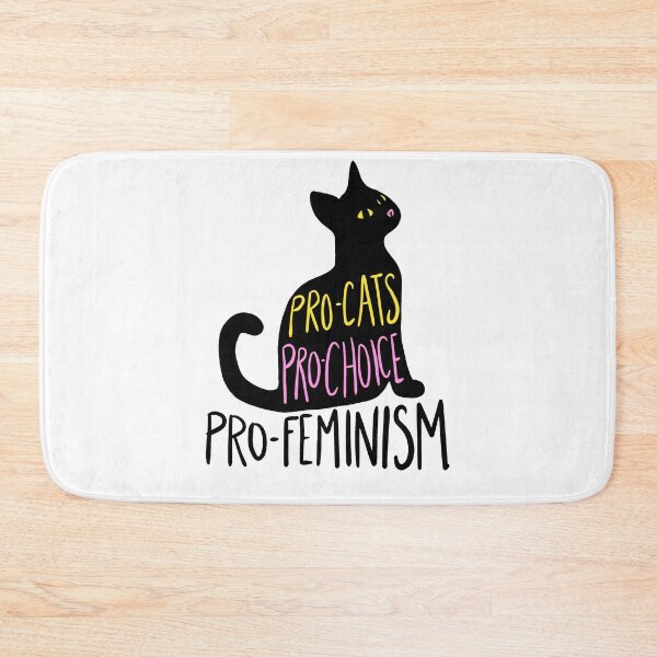 Item preview, Pro-cats pro-choice pro-feminism designed and sold by Ly033.