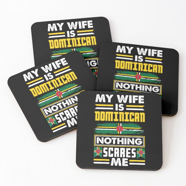 Item preview, Dominica Dominican Dominica Flag My Wife Is Dominican Funny designed and sold by ShopTheStyle.