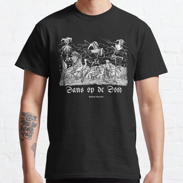 Item preview, Dans op the Dood (on black) designed and sold by The Art Of Pitchblack.