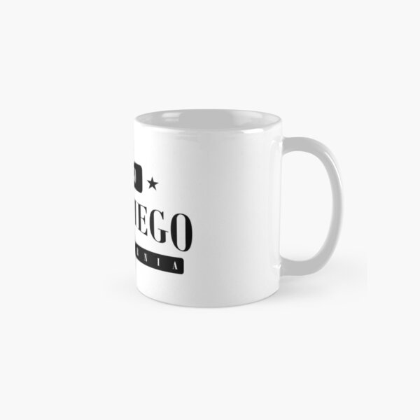 San Diego Est. 1850 Standard Black Classic Mug