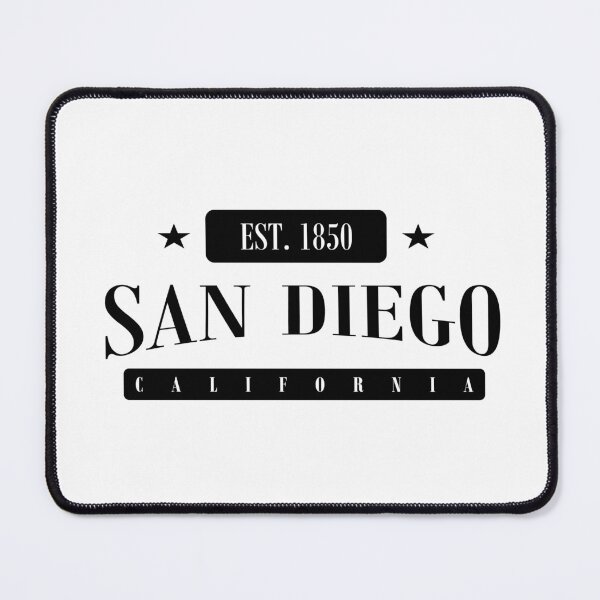 Item preview, San Diego Est. 1850 Standard Black designed and sold by The Street Sign Store.