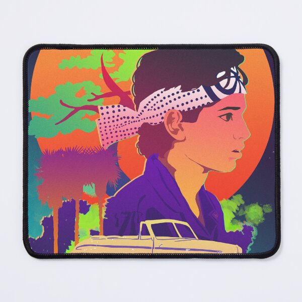 Item preview, Daniel LaRusso Neon Lights Character Poster designed and sold by valentinefair.