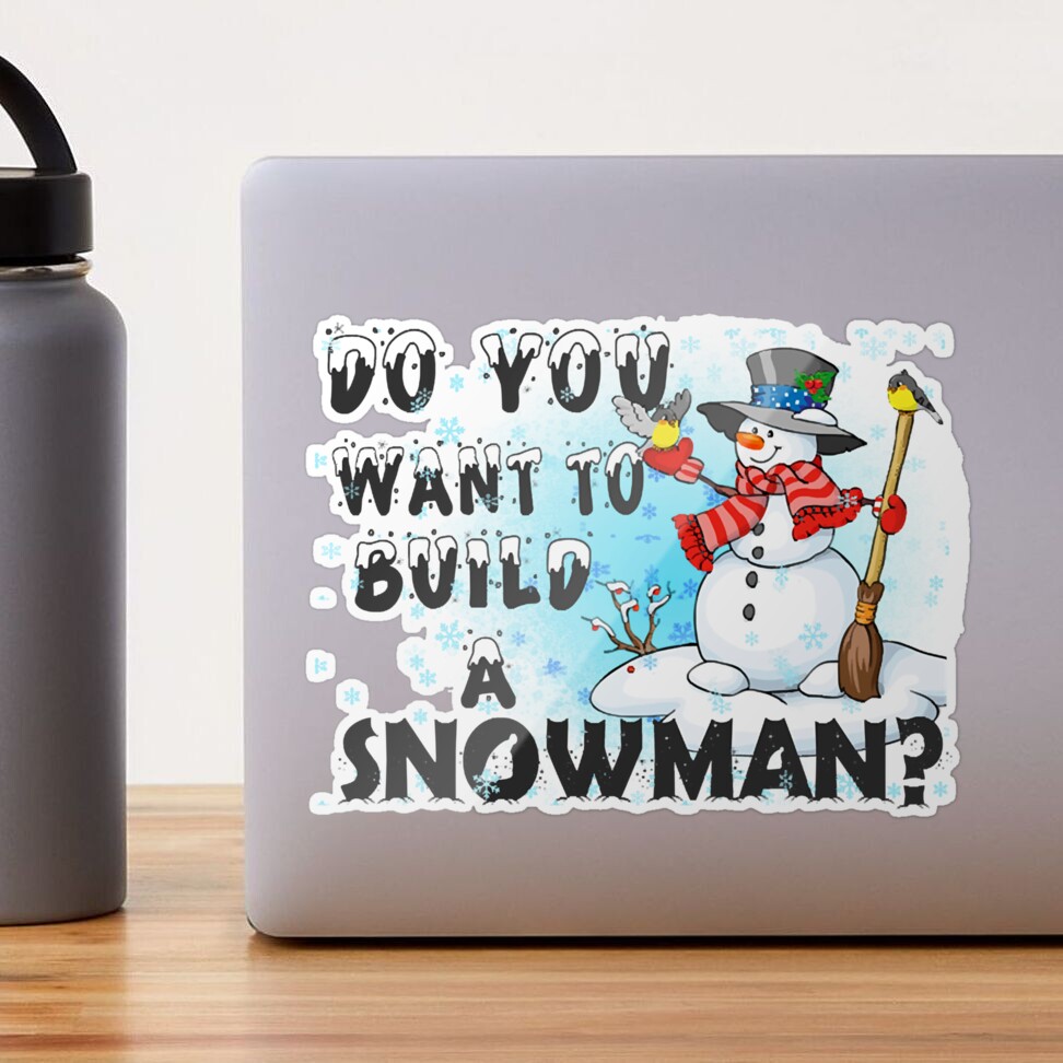 Do you want to build a snowman, 8 x 10 sign #Frozen