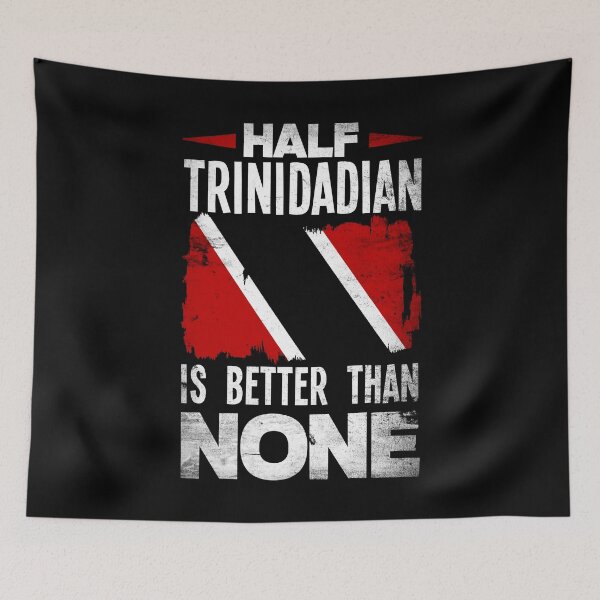 Item preview, Trinidad and Tobago Flag Trinidadian Half Trinidadian Funny designed and sold by ShopTheStyle.
