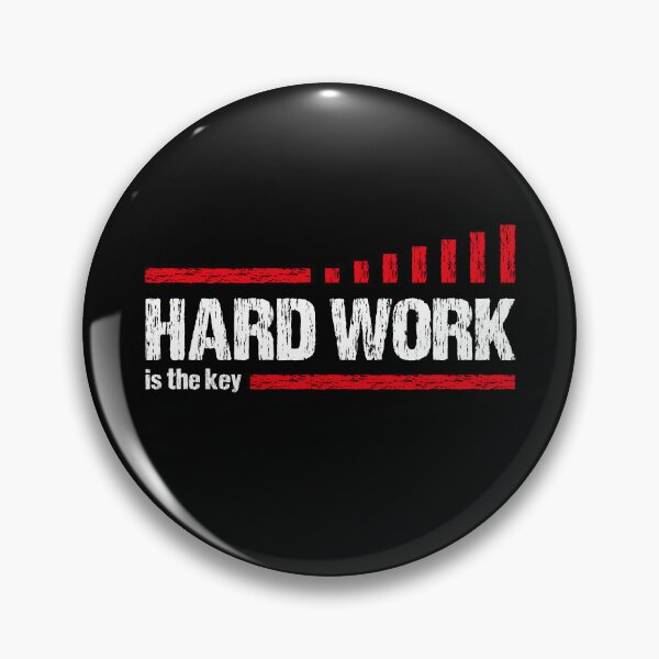 Item preview, Hard work is the key for all motivation designed and sold by TheLuckyShirts.