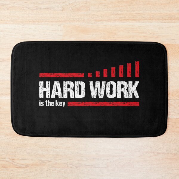 Item preview, Hard work is the key for all motivation designed and sold by TheLuckyShirts.