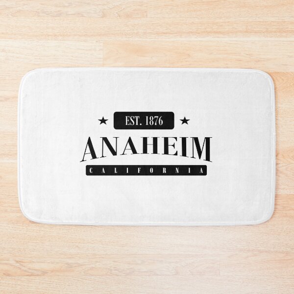 Item preview, Anaheim Est. 1876 Standard Black designed and sold by The Street Sign Store.