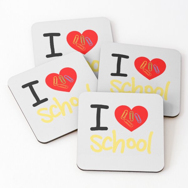 Item preview, I love school  designed and sold by TAOR.