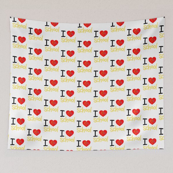 Item preview, I love school  designed and sold by TAOR.