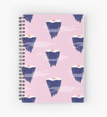 eggs air Spiral Notebook