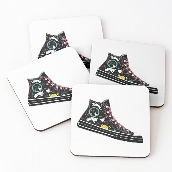 Item preview, Space Converse Illustration black & colour designed and sold by MickeyEdwards.