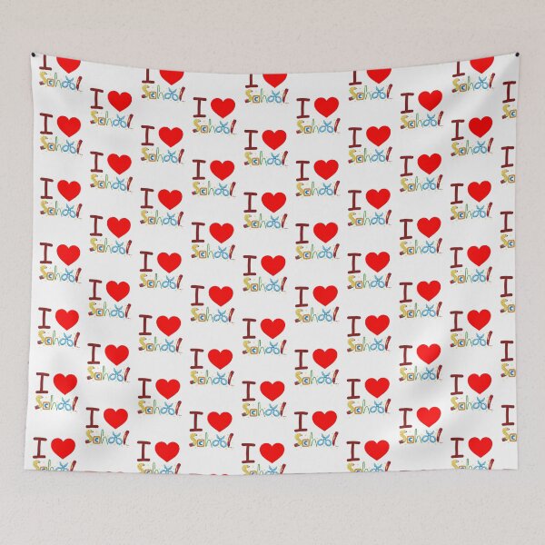 Item preview, I love school  designed and sold by TAOR.