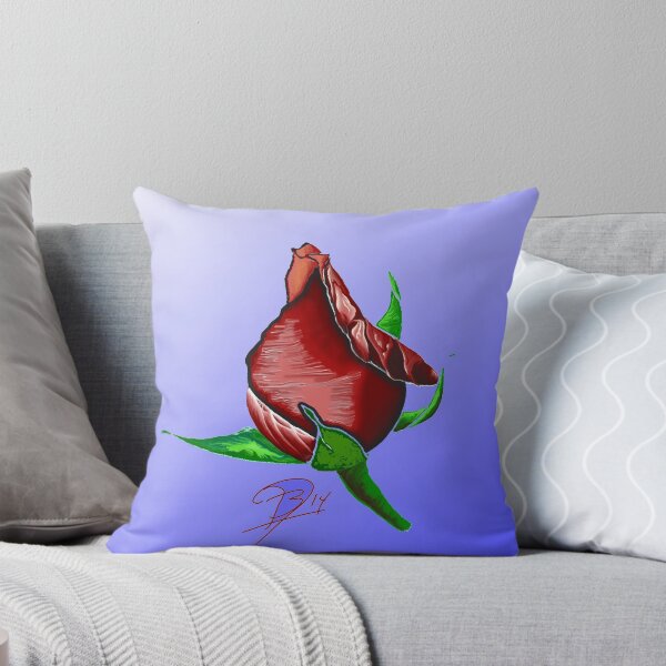 Item preview, A abstract rose bud drawing designed and sold by BruceFuller.