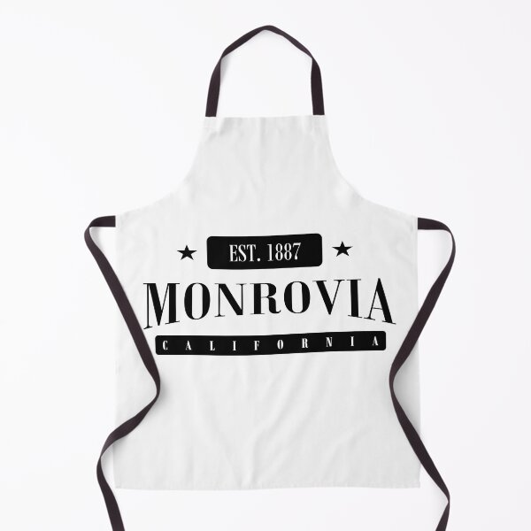 Item preview, Monrovia Est. 1887 Standard Black designed and sold by The Street Sign Store.