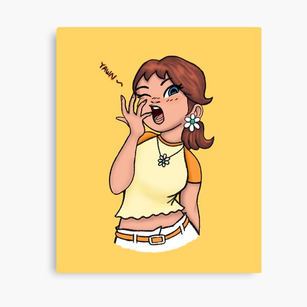 Daisy Eating A Burger In Her Sports Outfit | Sticker