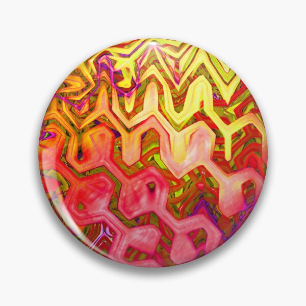 Item preview, Boho Colors Abstract Earthy Mystical Mix Yellow Ochre Burnt Orange Coral Pink Magenta 1 of 4  designed and sold by Beachy.