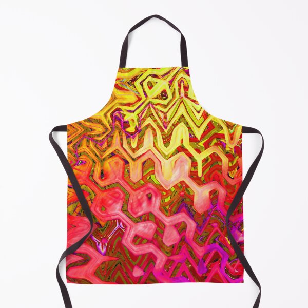 Item preview, Boho Colors Abstract Earthy Mystical Mix Yellow Ochre Burnt Orange Coral Pink Magenta 1 of 4 designed and sold by Beachy.