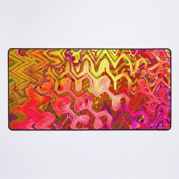Item preview, Boho Colors Abstract Earthy Mystical Mix Yellow Ochre Burnt Orange Coral Pink Magenta 1 of 4  designed and sold by Beachy.